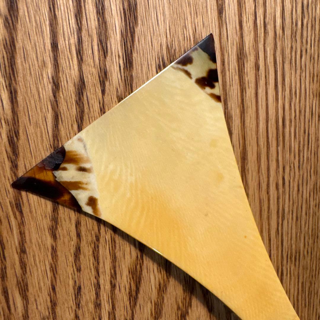 三味線 バチ 撥 べっこうべっ甲 鼈甲 天然素材 高級素材