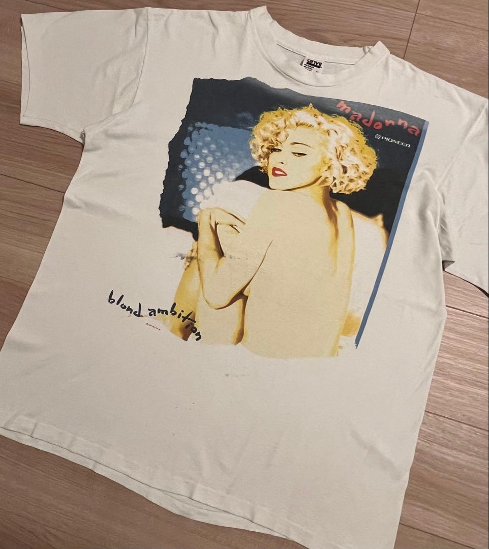 90's MADONNAマドンナ ツアーTシャツ 古着 ビンテージ オフィシャル 90