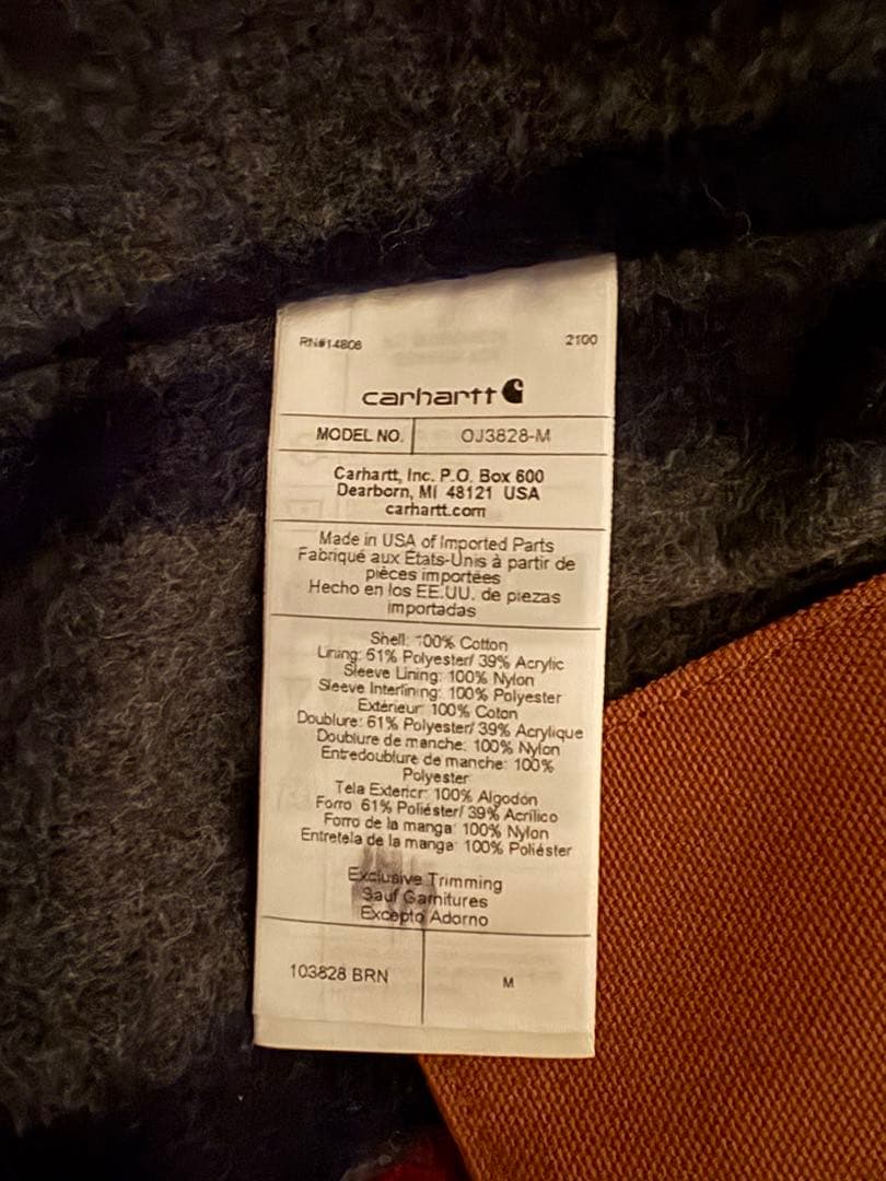 Carhartt デトロイトジャケット Mサイズ USA製