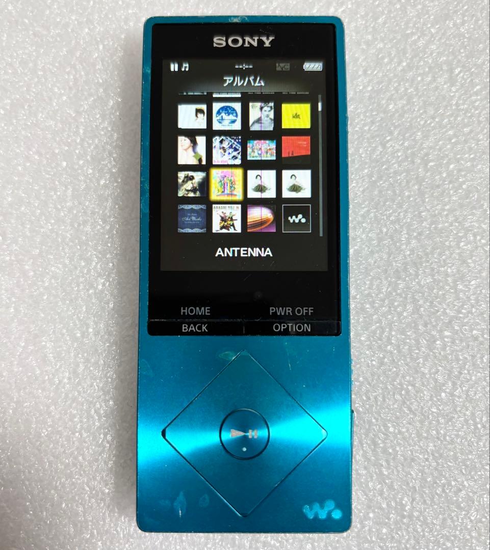 バッテリー良好】 ソニー ウォークマン NW-A16 32GB ブルー あおー