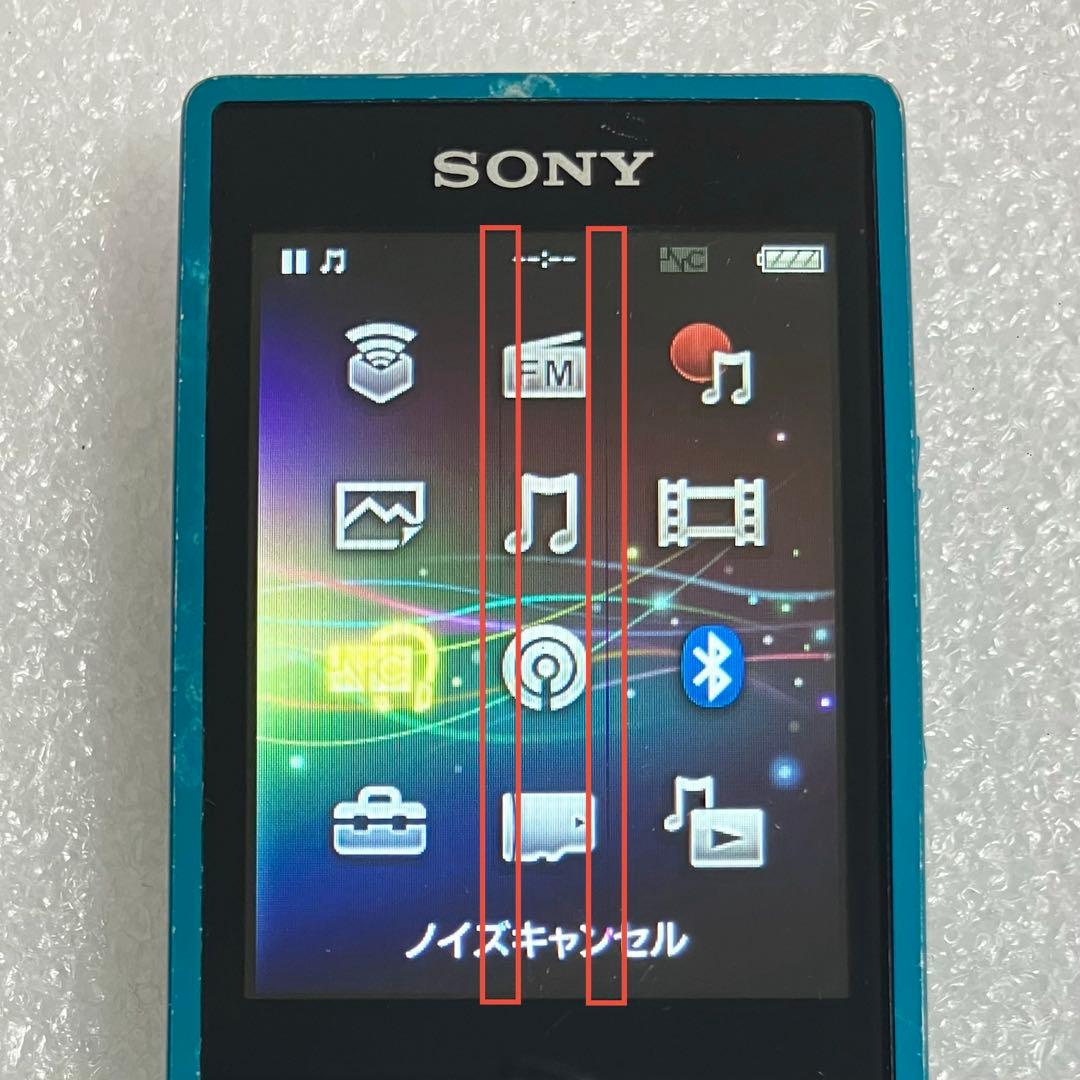 バッテリー良好】 ソニー ウォークマン NW-A16 32GB ブルー あおー