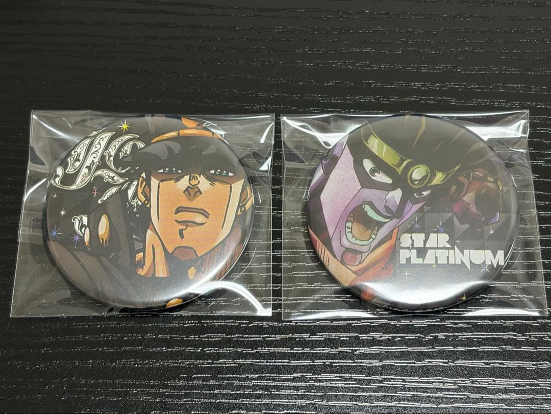 ジョジョな奇妙な冒険 缶バッジ セット 空条承太郎 スタープラチナ