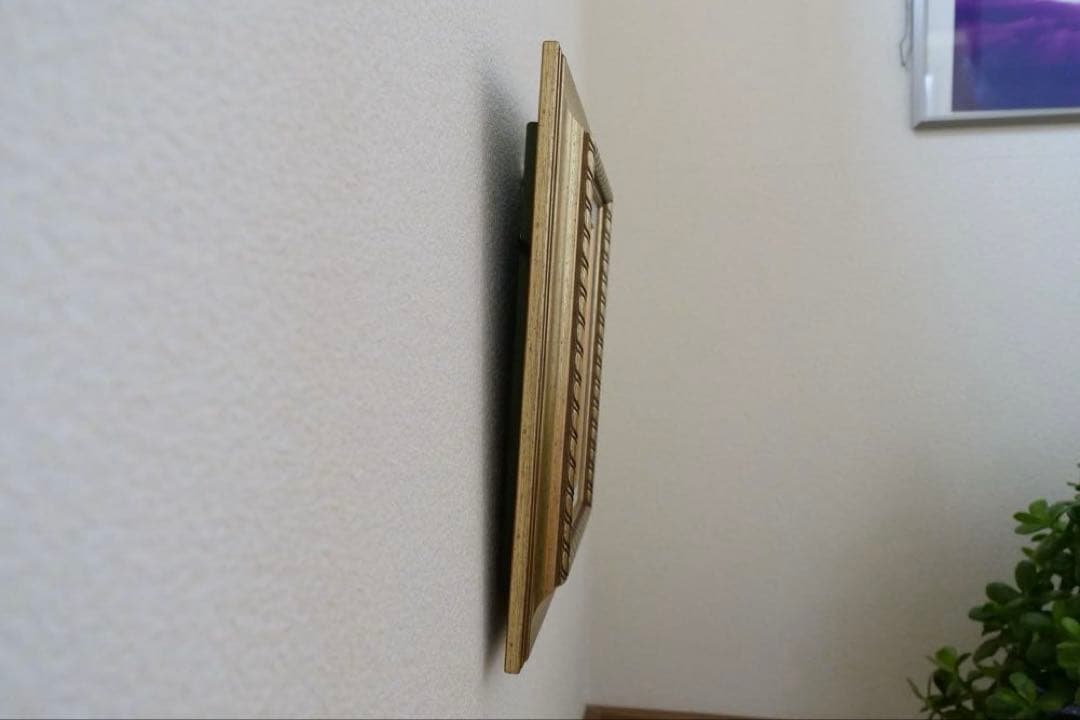 【肉筆油彩】大幅値下げ！　薔薇（バラ）静物画　豪華装飾額付き サムホール相当