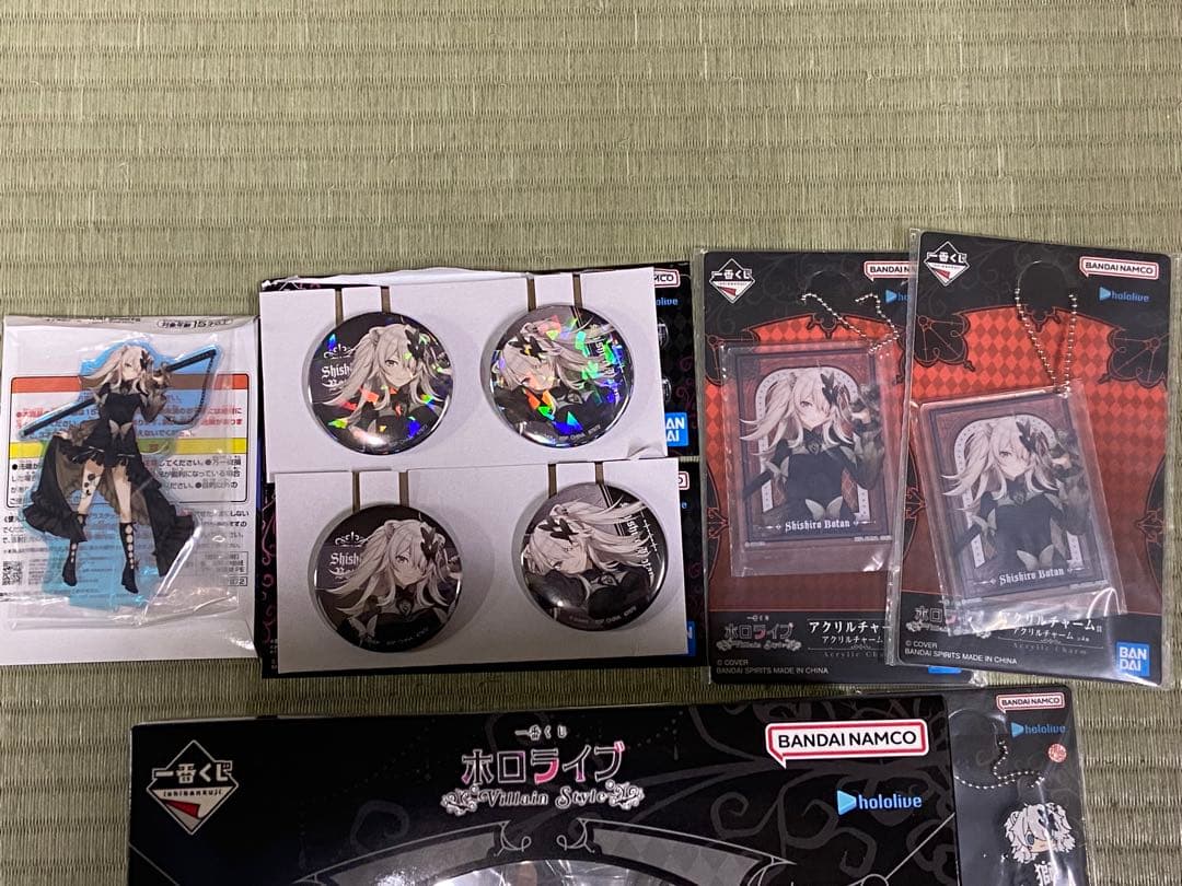 一番くじ　ホロライブ ～Villain Style～　獅白ぼたんセット