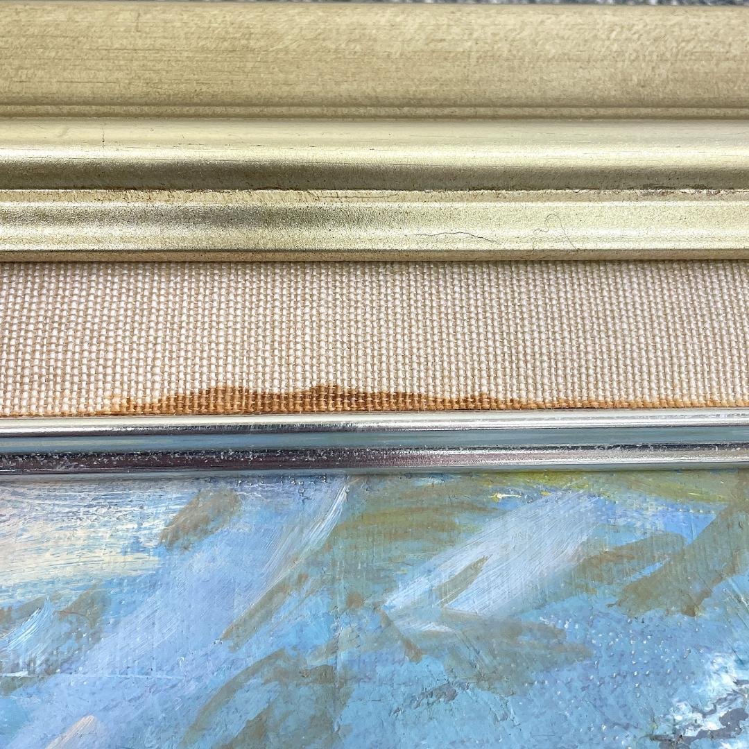 1987年 網野紀代美 クロード・モネ『果物のある静物 』より 額装 油絵 油彩