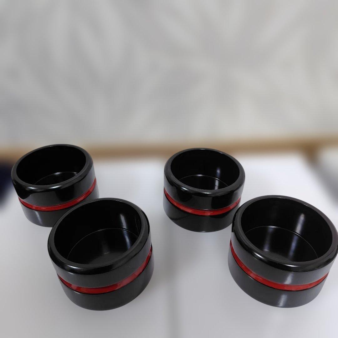 新品✾平安象彦③ビール袴　ビールはかま 黒漆塗 まとめ売りビール置き　徳利はかま