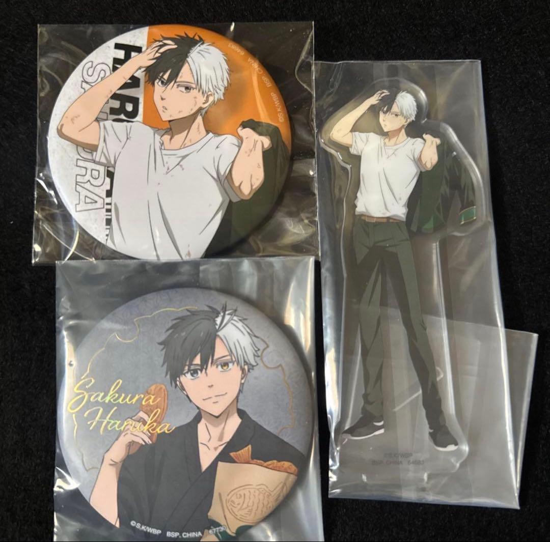 ウィンブレ 桜遥缶バッジ＆アクスタセット おまけ付き - メルカリ