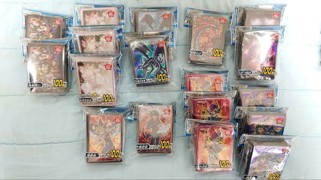 遊戯王引退品】【スリーブ】【プレイマット】まとめセット 遊戯王