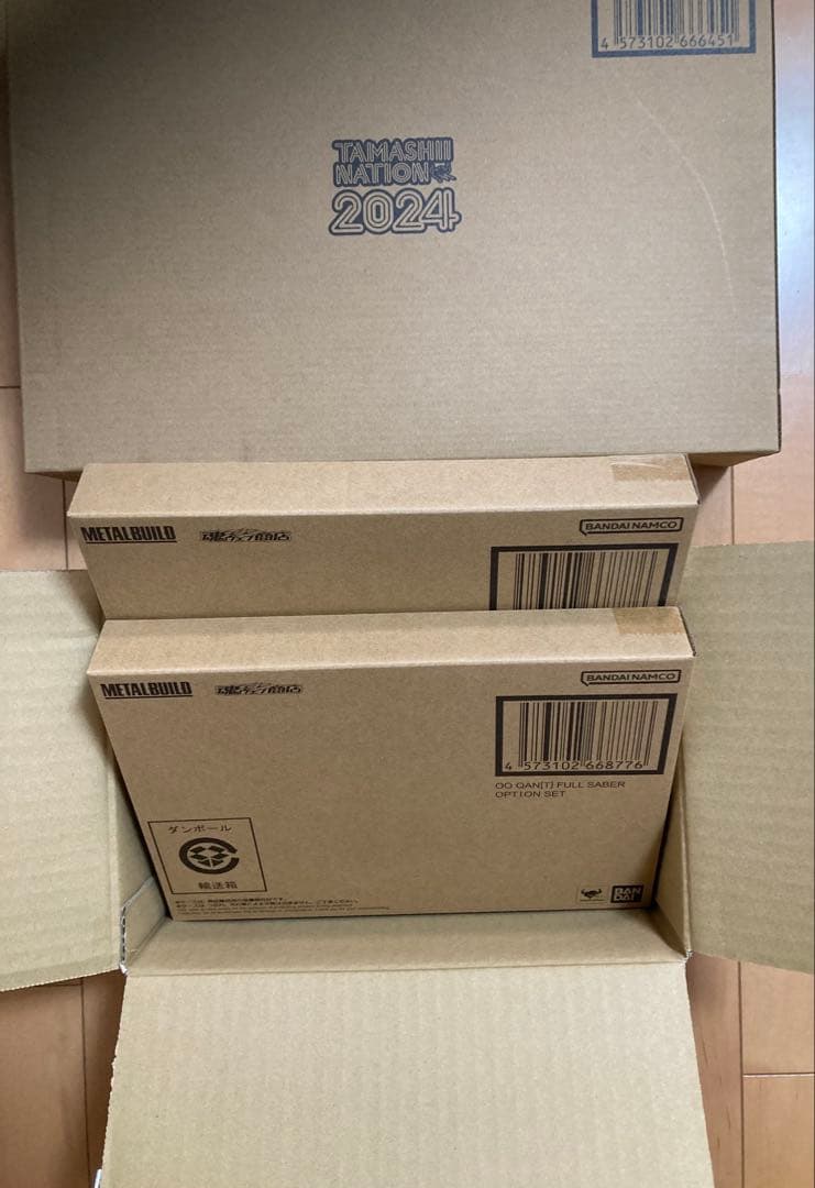 L BUILD ダブルオークアンタ フルセイバー&オプションセット2個