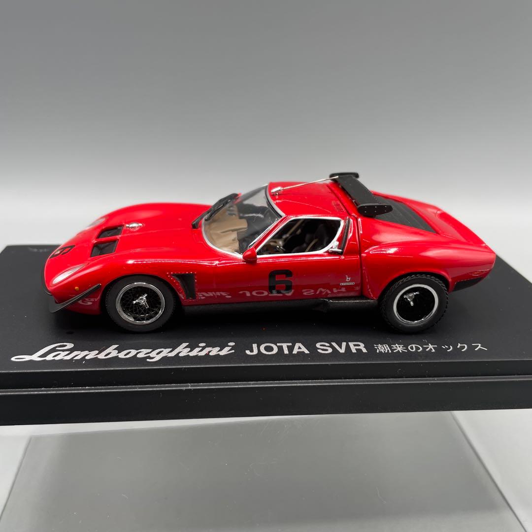 1/43 ランボルギーニ イオタ サーキットの狼 潮来のOX 京商