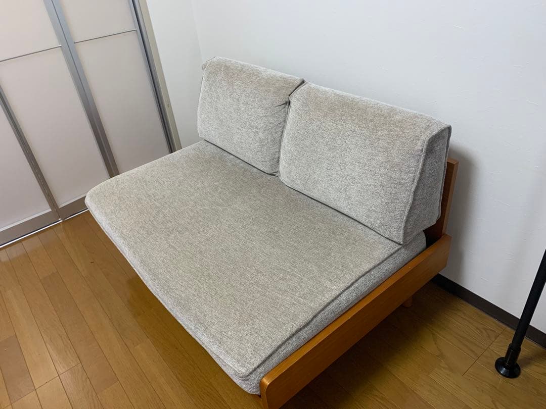 unico アルベロ ソファ 2シーター　替えカバー付き　発送たのメル便