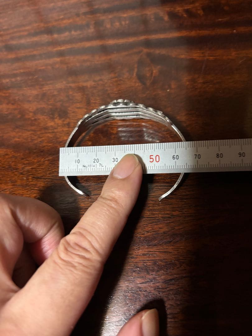 シルバー バングル　フレッドハービースタイル　ヴィンテージ　navajo