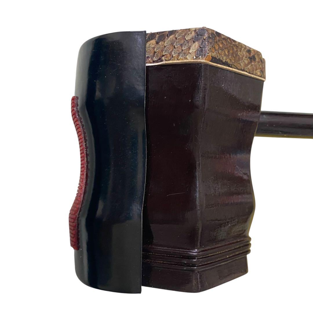 二胡 六角　上海民族楽器 蛇皮 弦楽器 民族楽器