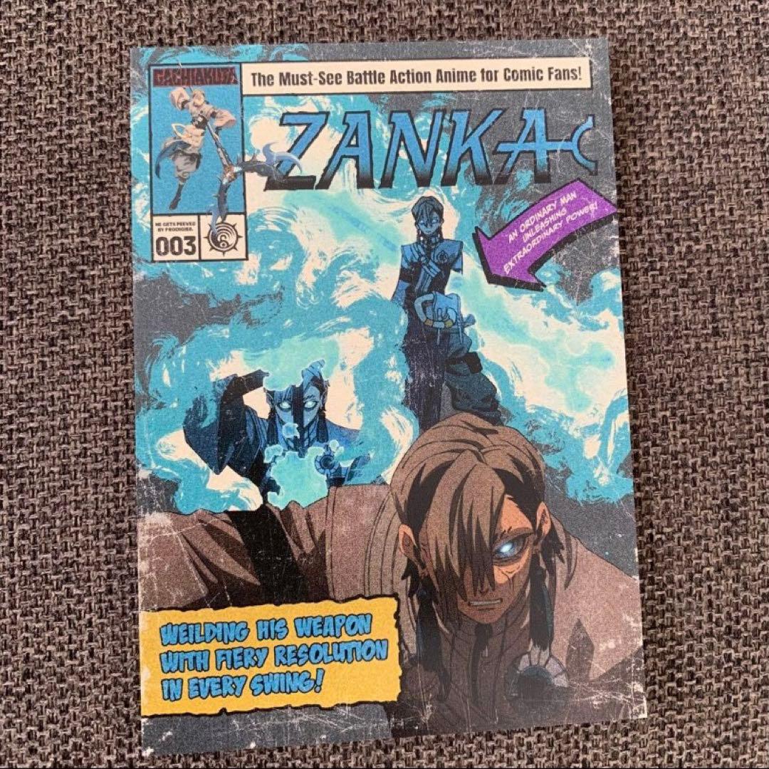 ガチアクタ × アニメイト 名古屋 来場特典 アメコミ風ポストカード