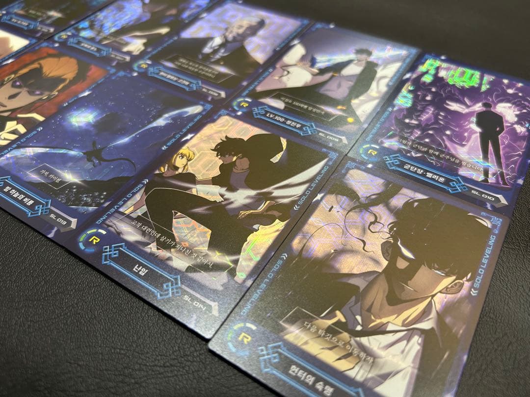 韓国 正規品 俺だけレベルアップな件 コレクションカード SR フルセット