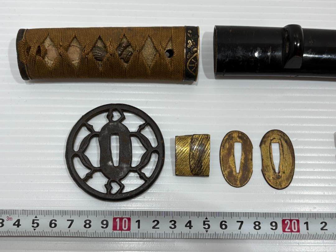 武具　脇差　拵　刀装具　短刀　鍔　アンティーク