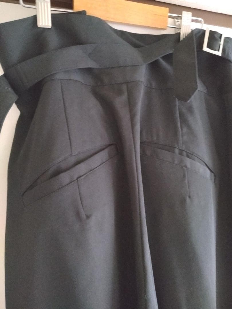 ☆美品☆Yohji Yamamoto LIMI ベルテッドパンツ フェイスロゴ