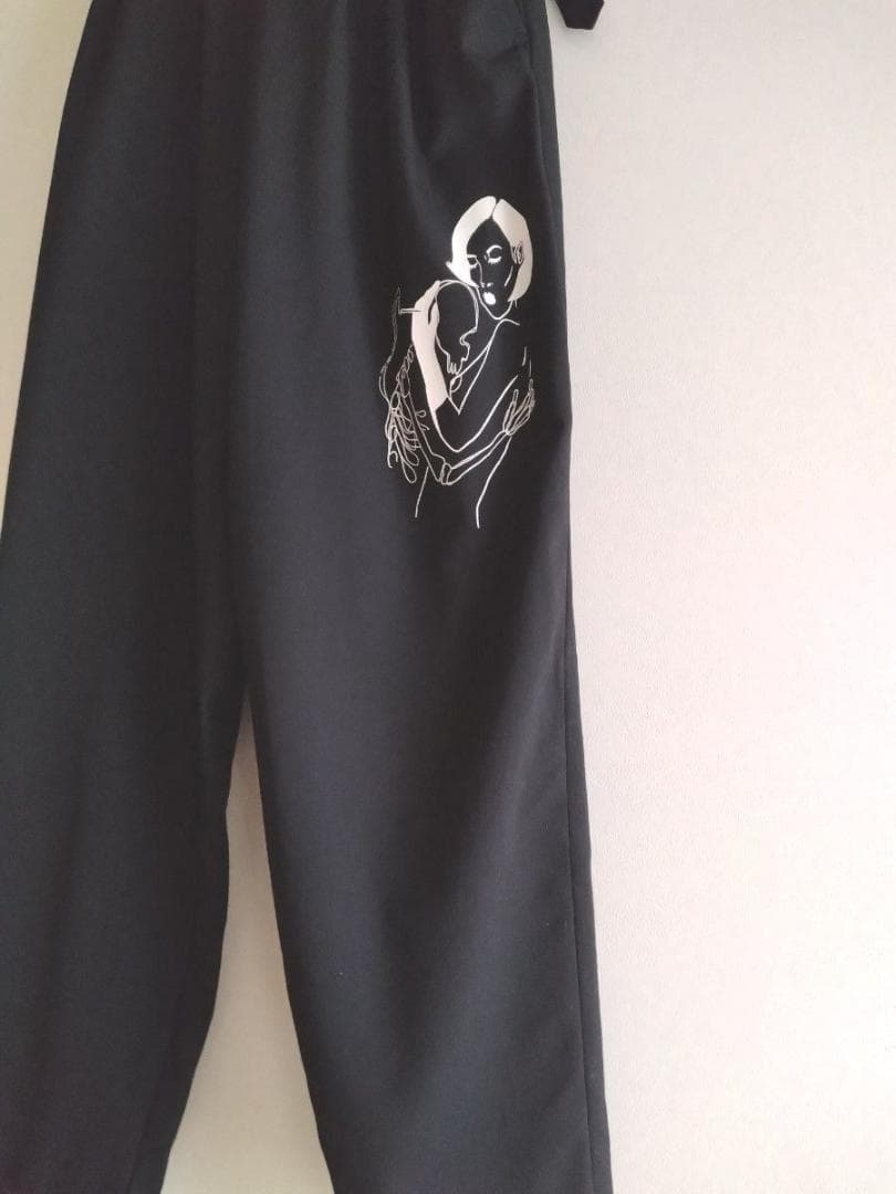 ☆美品☆Yohji Yamamoto LIMI ベルテッドパンツ フェイスロゴ