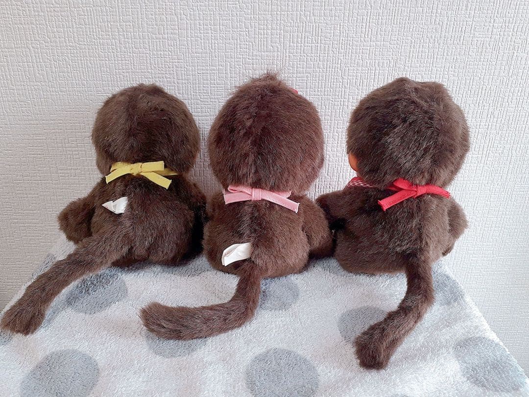 モンチッチ ぬいぐるみ 3体セット キャラクターグッズ