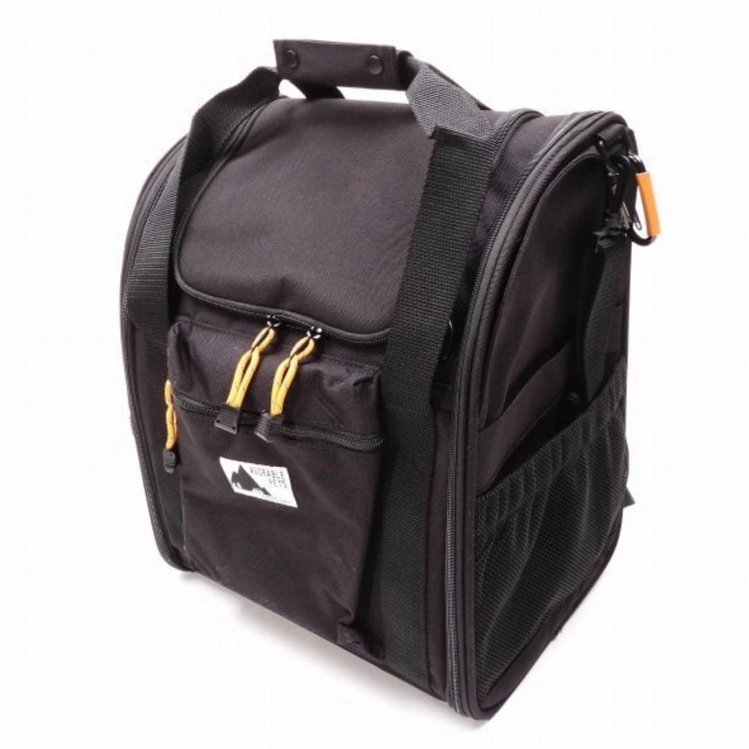 アドラブルペッツ 犬用キャリーリュック CORDURA 黒 自転車OK アド
