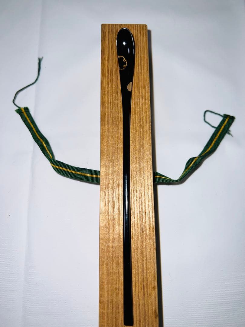 期間限定 茶杓 江戸千家家元 川上 閑雪 共筒 共箱 雪輪茶杓 茶道 利休