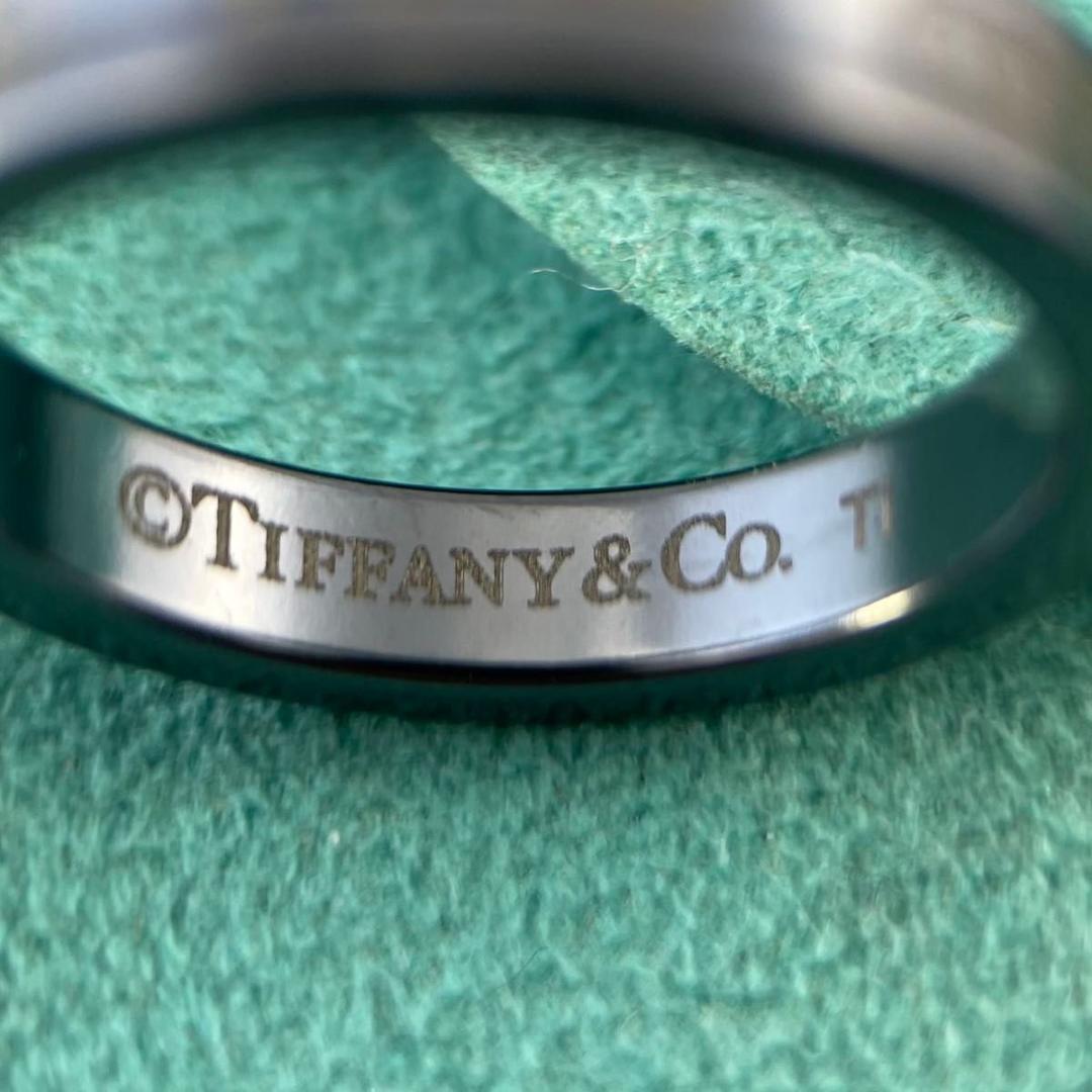 ティファニー 15号 1837 ナロー リング ブラック チタン XP6fe