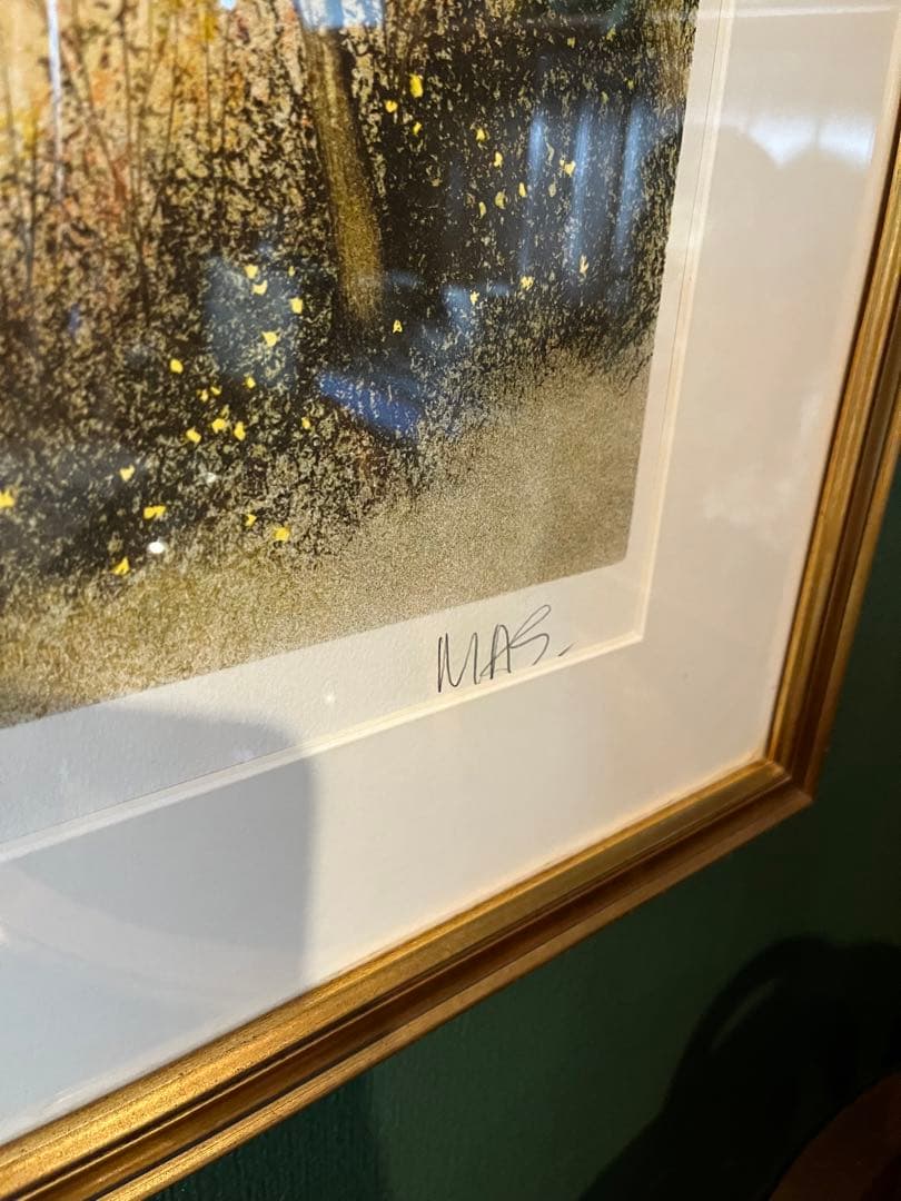 絵画 水彩画 リトグラフ