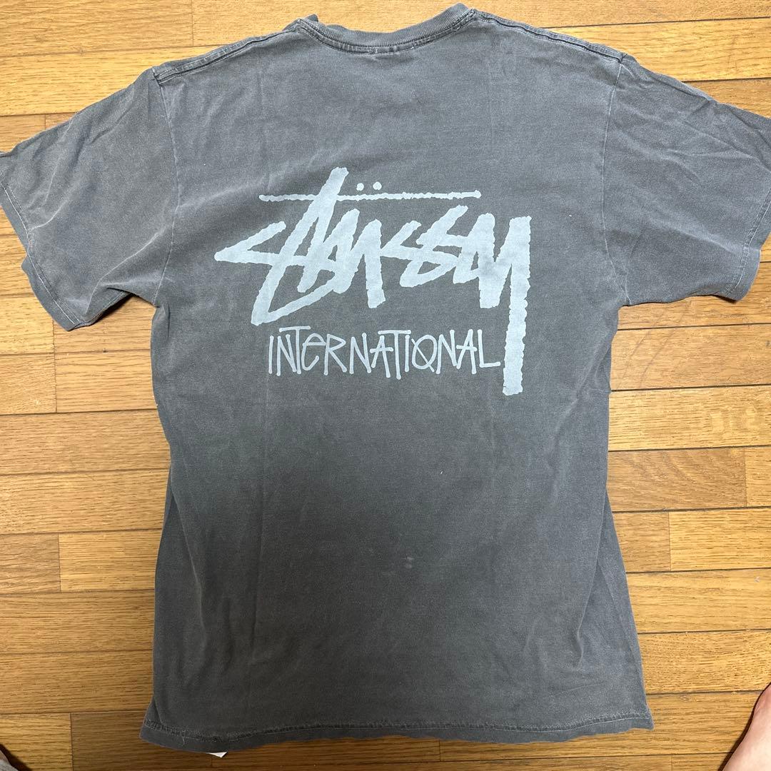 OASIS 9 プリント Tシャツ Mサイズ グレー OASIS 9 プリント Tシャツ M