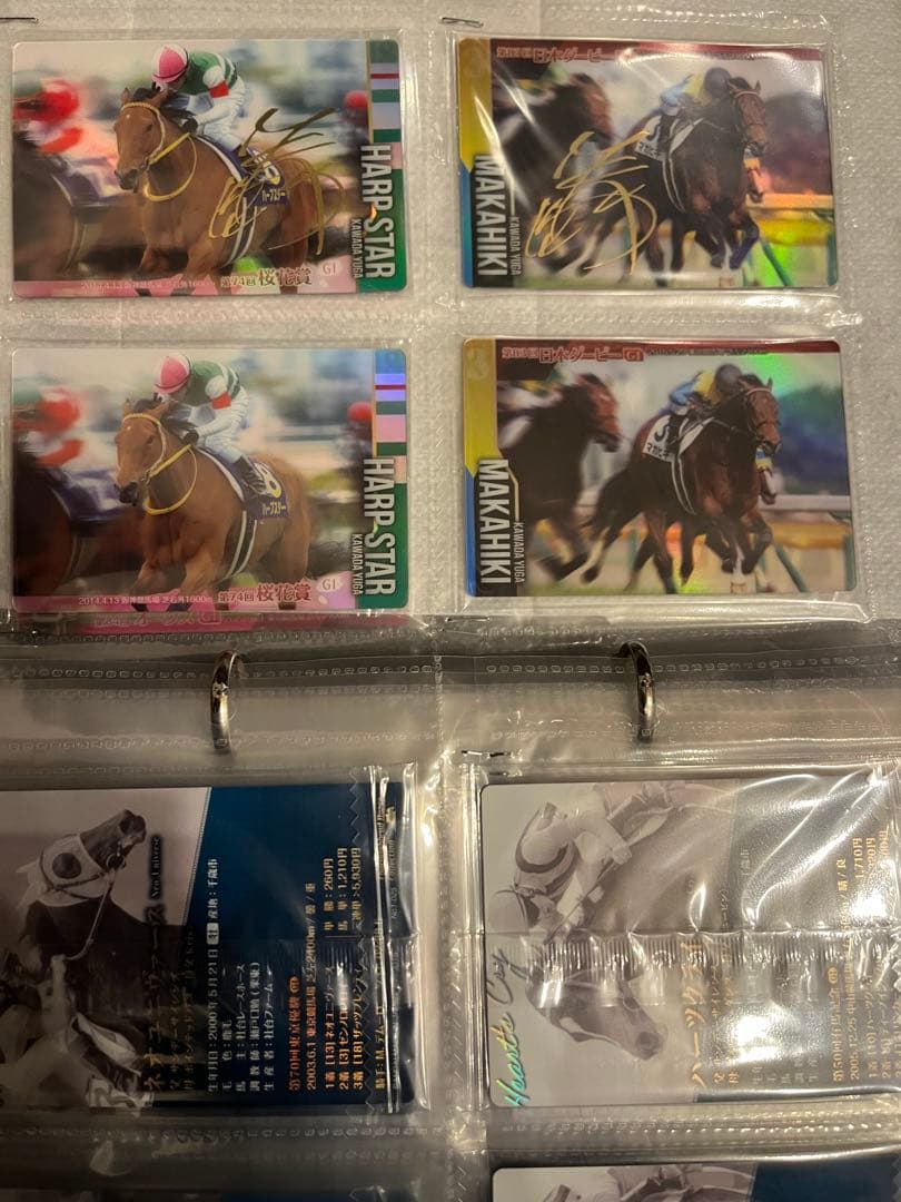 サラブレッドホースコレクション ノーマルカードコンプ。 サイン16/30枚コンプ