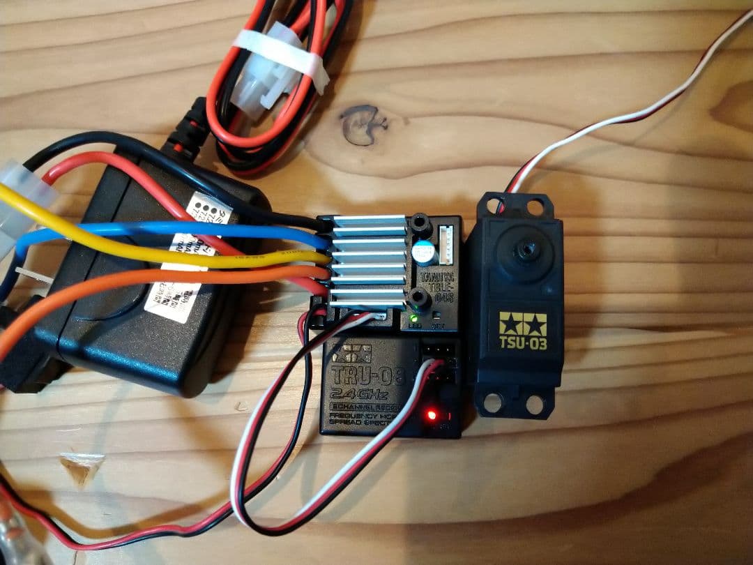 タミヤ ファインスペック2.4G セット ブラシレスESC