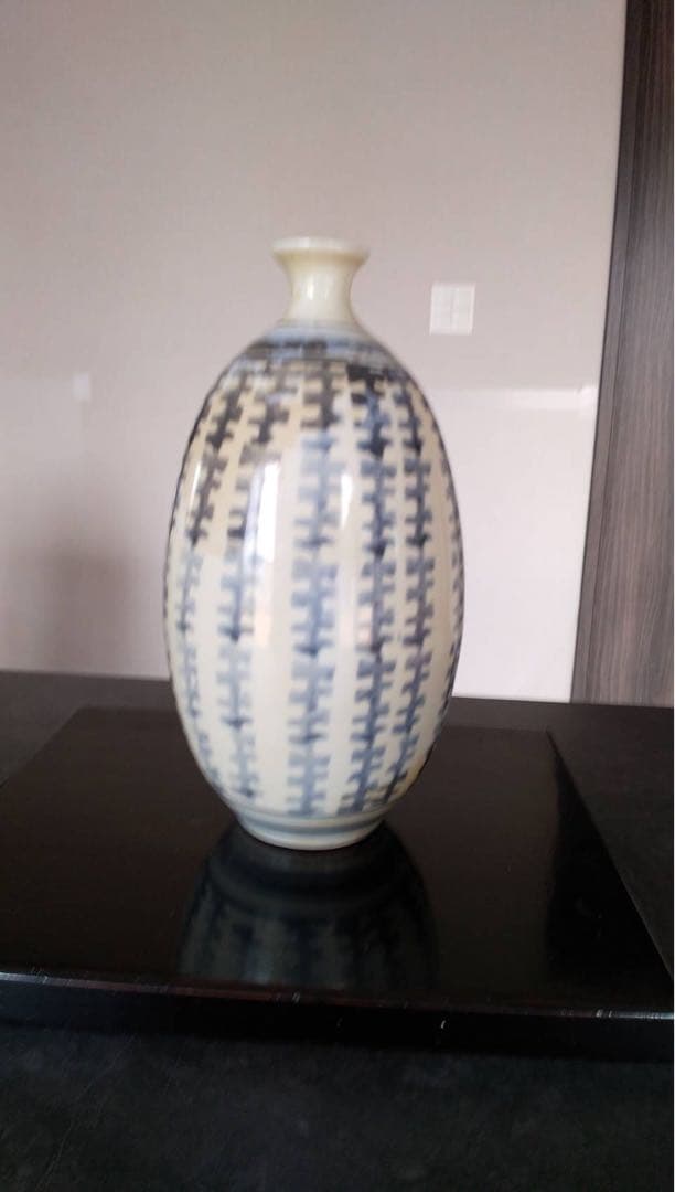 古伊万里　古美術　染付　算木手　古道具　花器　アンティーク