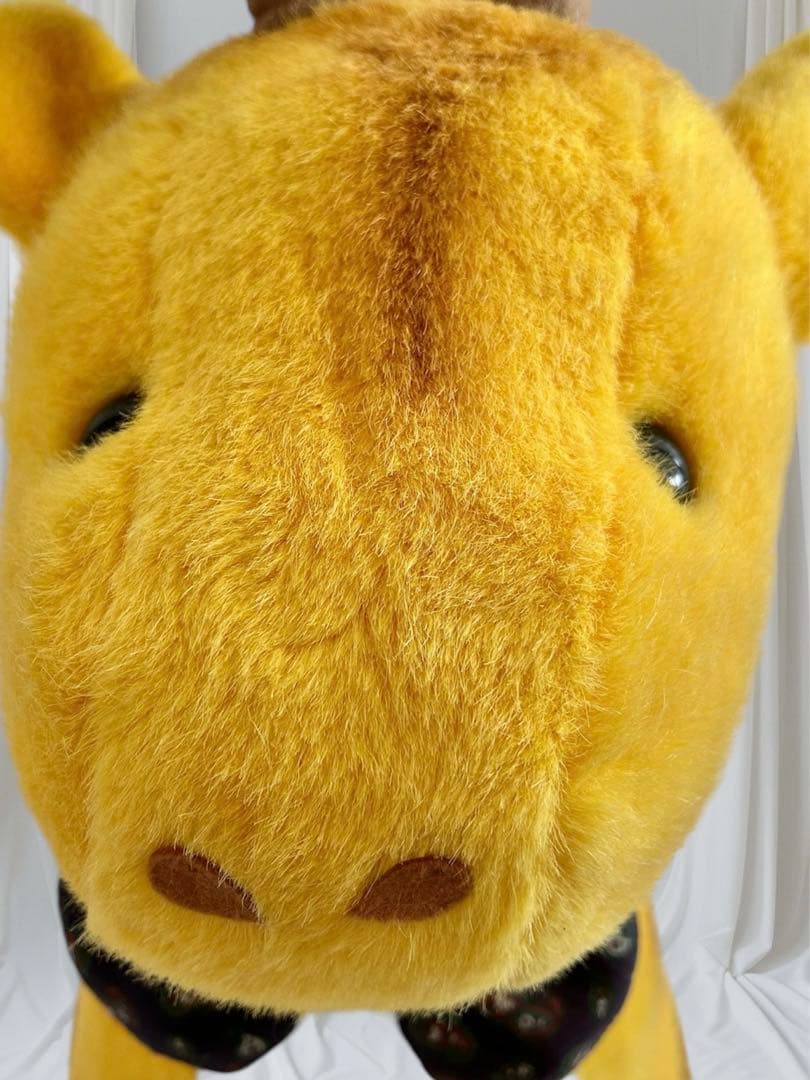 希少】レトロ 超特大 吉徳 ズーニーキリン ぬいぐるみ ビッグサイズ