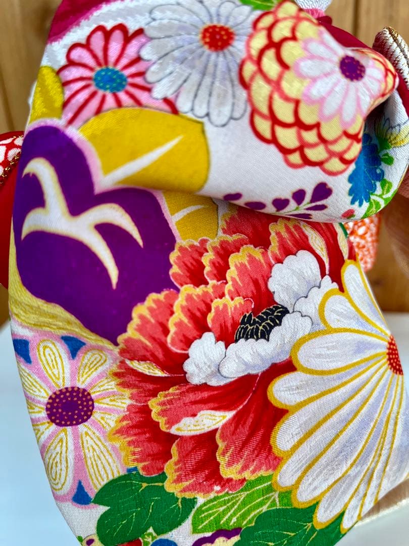 ㉕【うさぎの創作人形】 耳長ウサギ ちりめん細工 縮緬細工 和雑貨