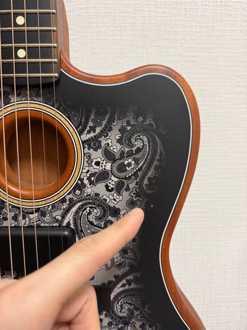 フェンダー/アコースタソニック/￼ ジャズマスター/ ブラック