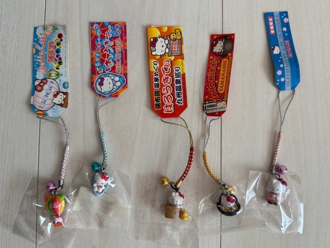 ハローキティ キティちゃん　ご当地ストラップ