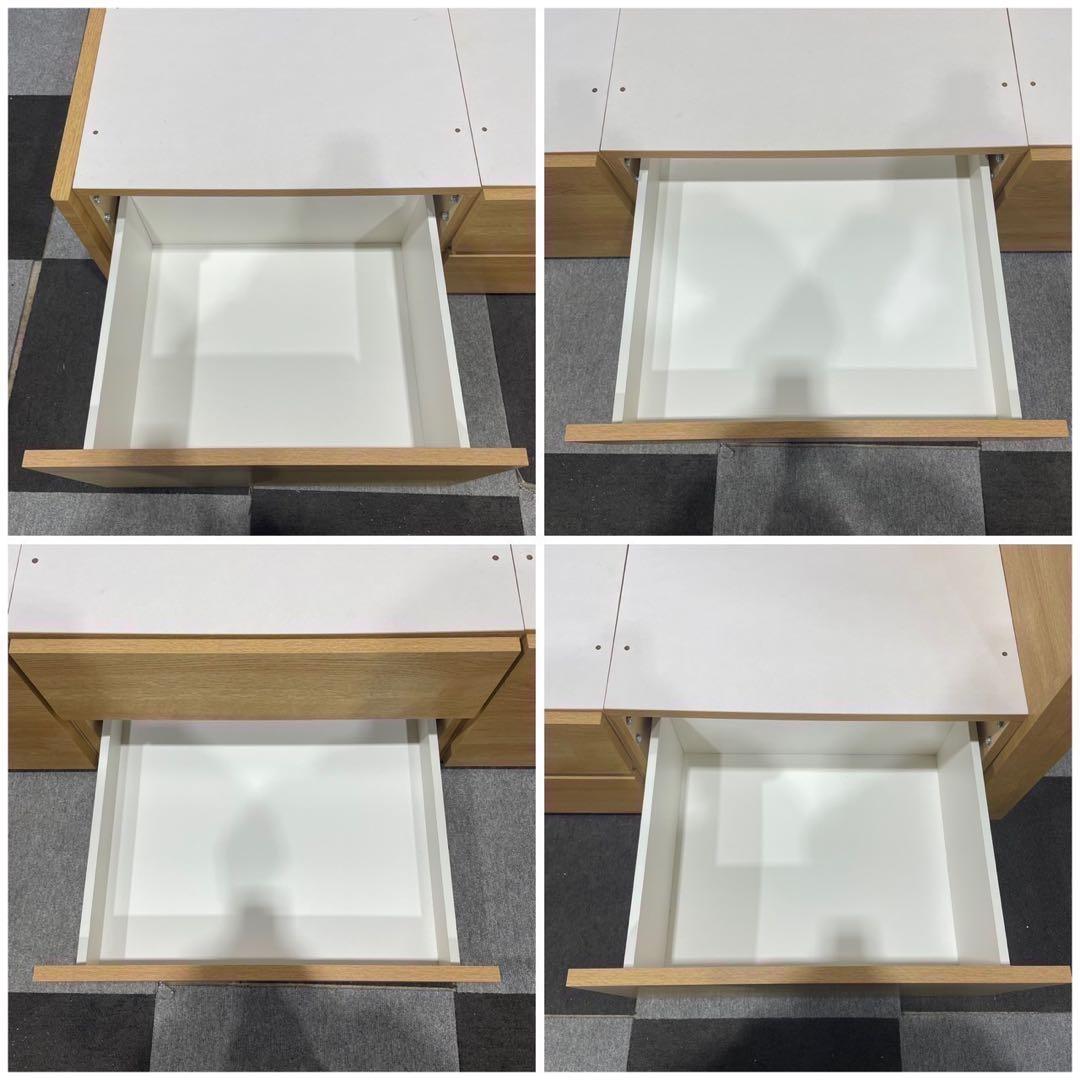 NITORI 収納 ベッドフレーム ジオチェスト シングル 家具 Ja2051