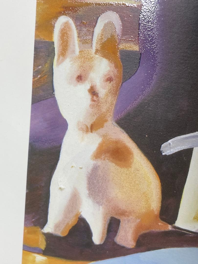 《限定74/250》オルガ・グレチナ シルクスクリーン絵画ダンサー84*63cm