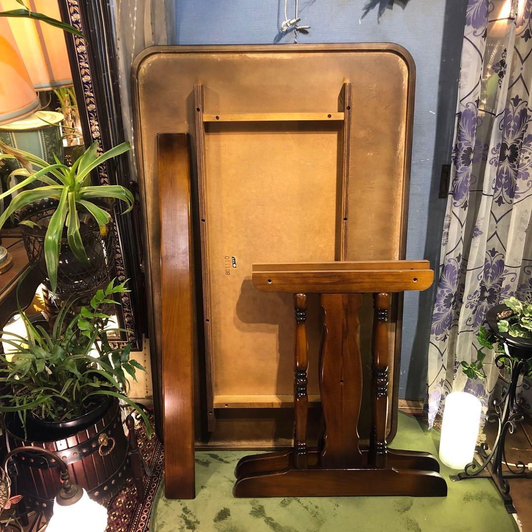 カリモク　オールド　ダイニングテーブル