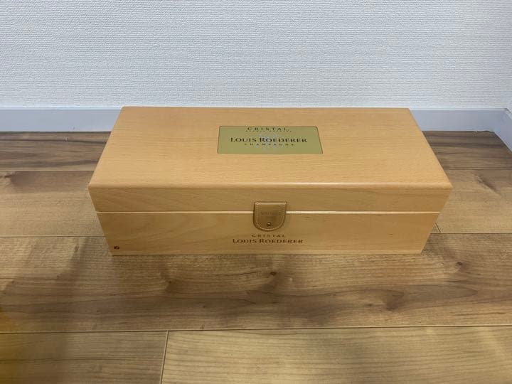 ルイ・ロデレール クリスタル 空瓶,木箱
