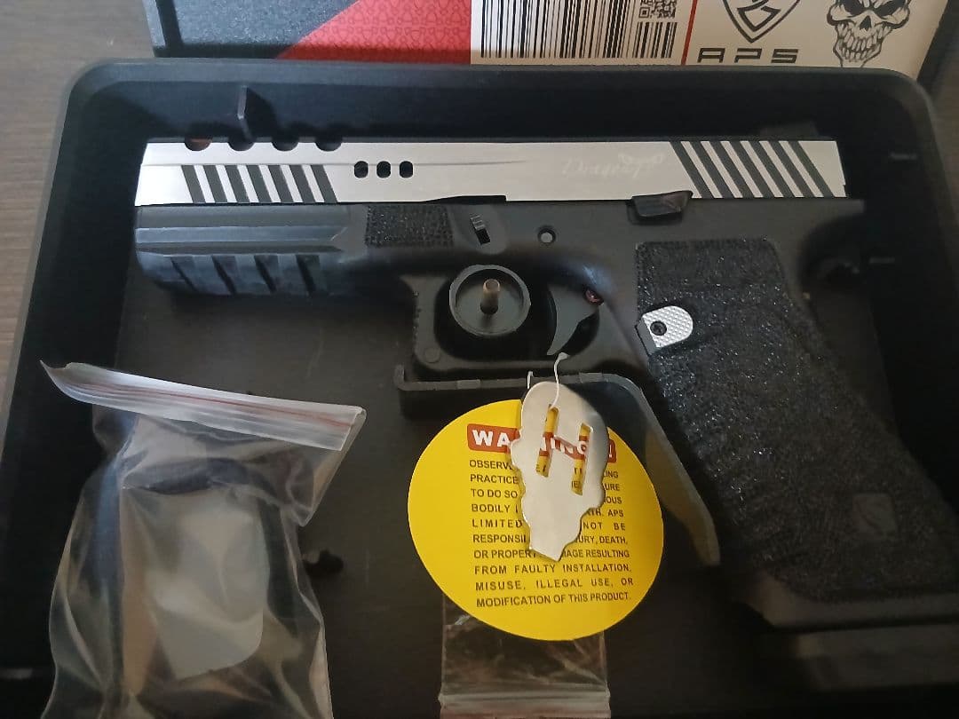 Dragonfly ガスガン シルバー/ブラック新品未使用