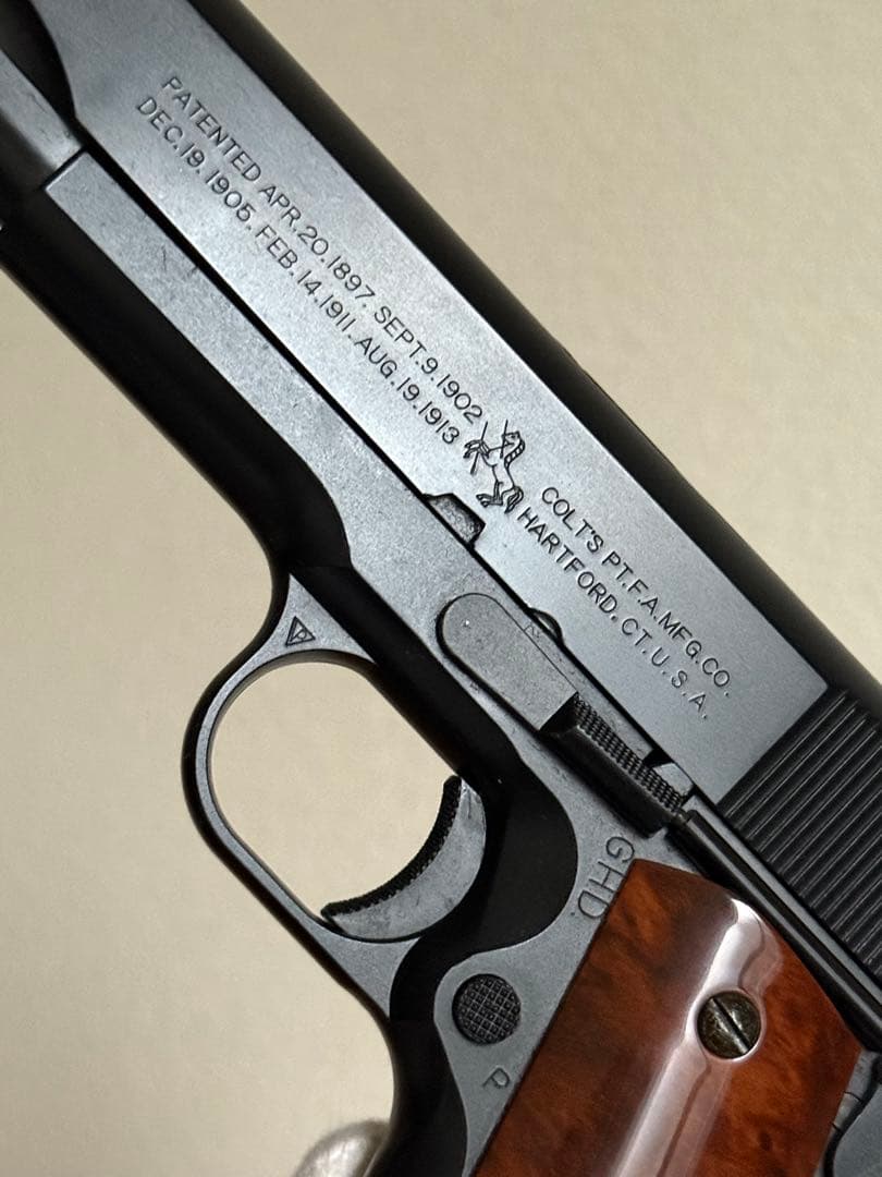 MGC コルト M1911A1 HW ガバメント ラミネートグリップ ガスガン