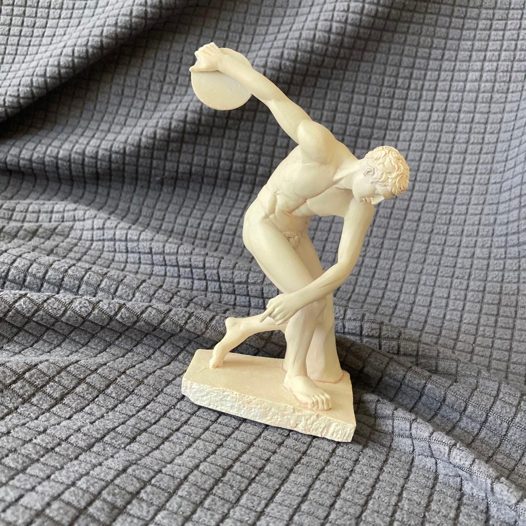 大英博物館　古代ギリシャ展　公式フィギュア　円盤投げ（ディスコボロス）