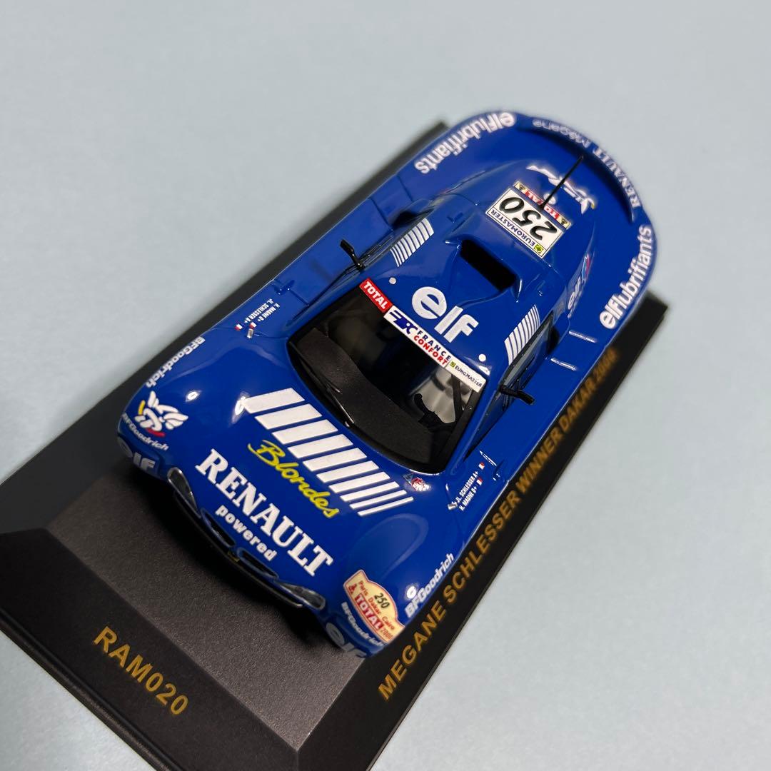 ixo•1/43•シュレッサー ルノー メガーヌ•パリダカ2000優勝車