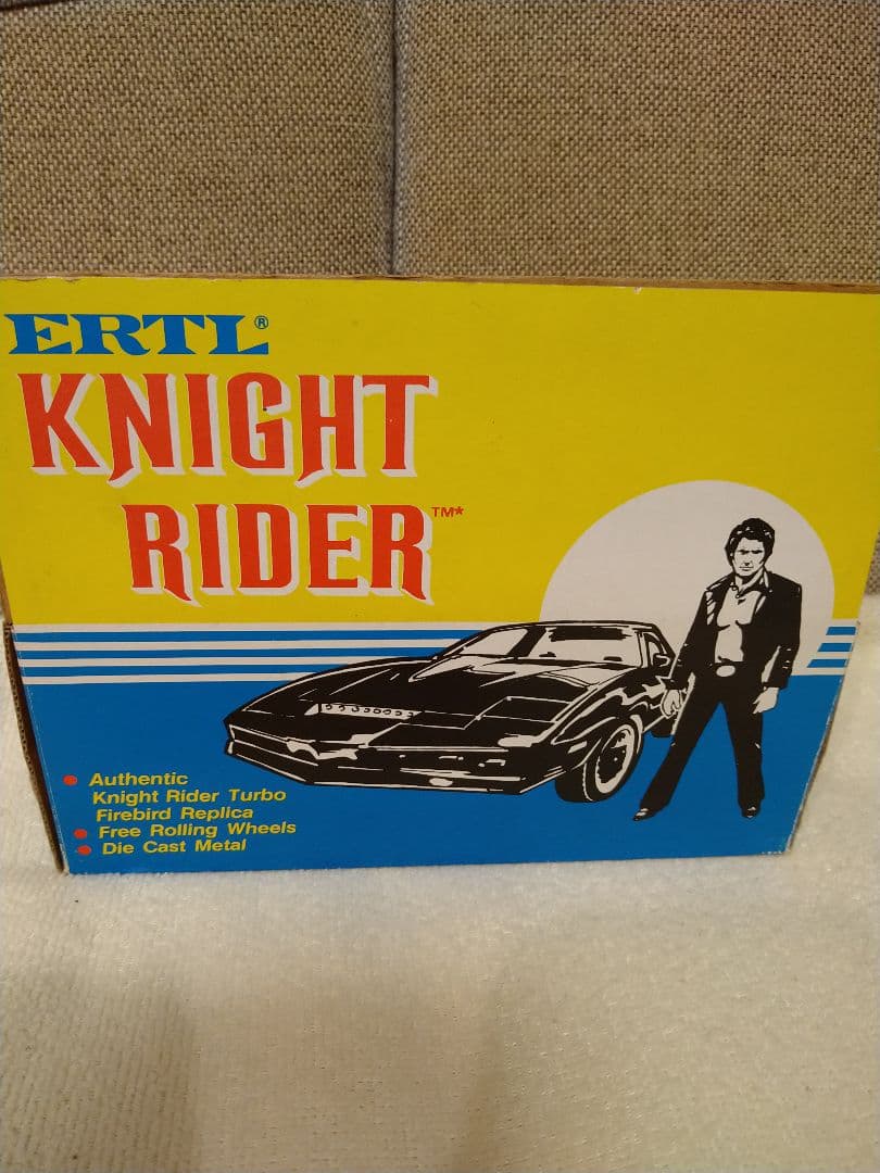 未使用　ビンテージ当時モノ　ナイトライダー　ナイト2000 1/25　アーテル製