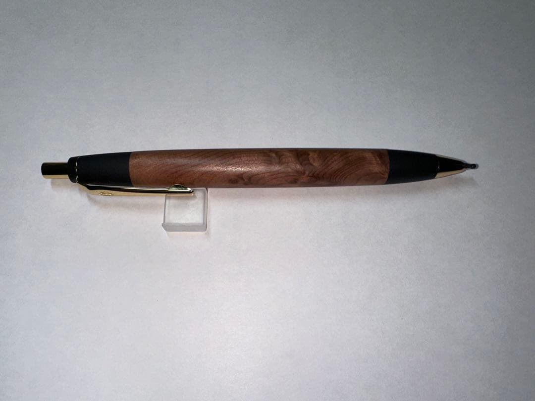 野原工芸 セコイア瘤杢 限定樹種 スタンダードボールペン（ゴールド