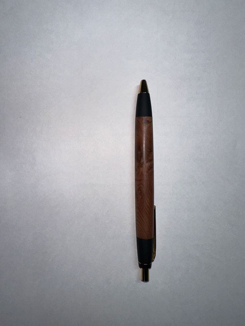 野原工芸 セコイア瘤杢 限定樹種 スタンダードボールペン（ゴールド