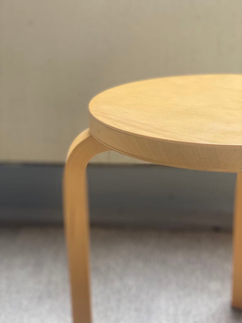 artek　スツール　60　アアルト　三本脚　中古　③