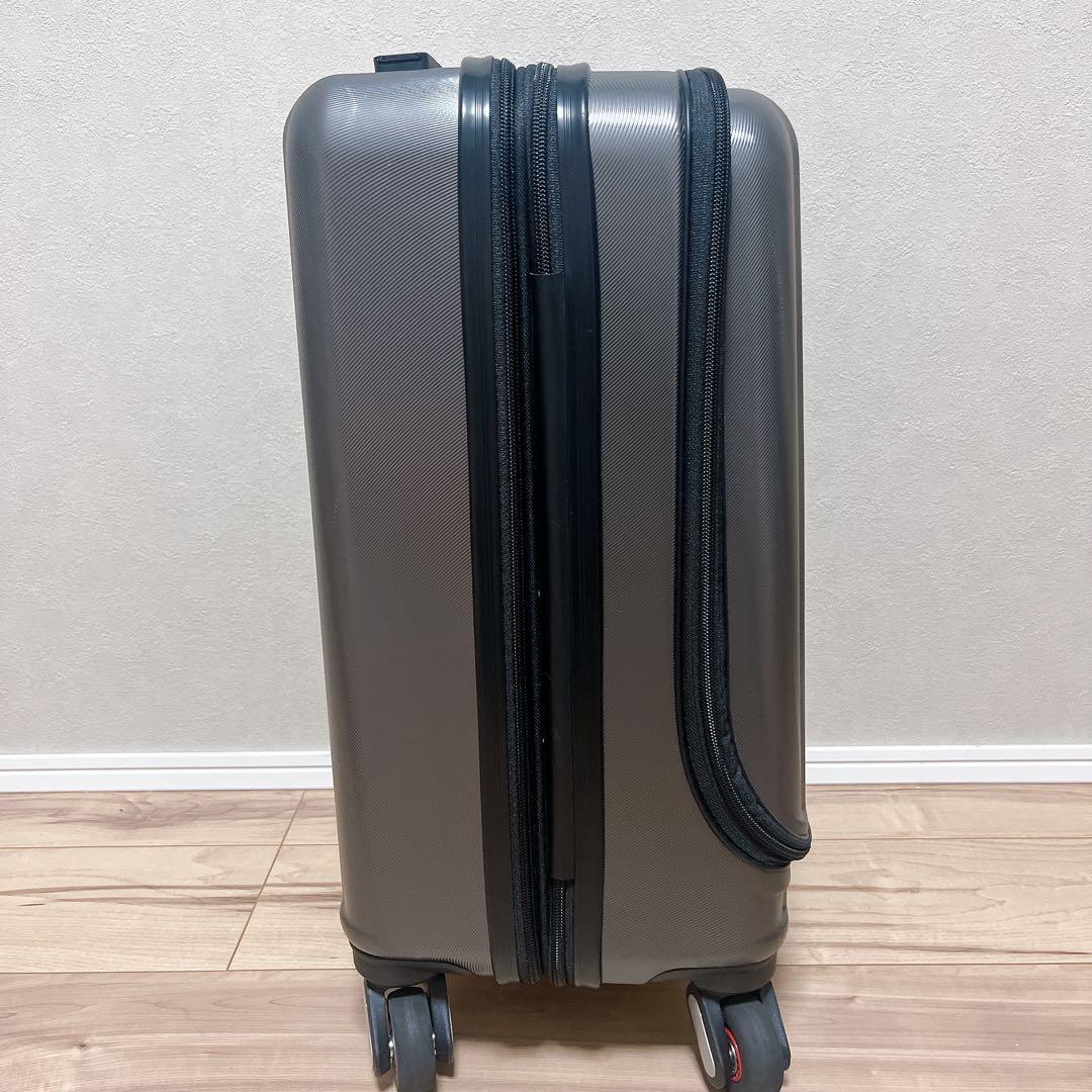 静音】FREQUENTER Malie キャリーケース 34L グレー