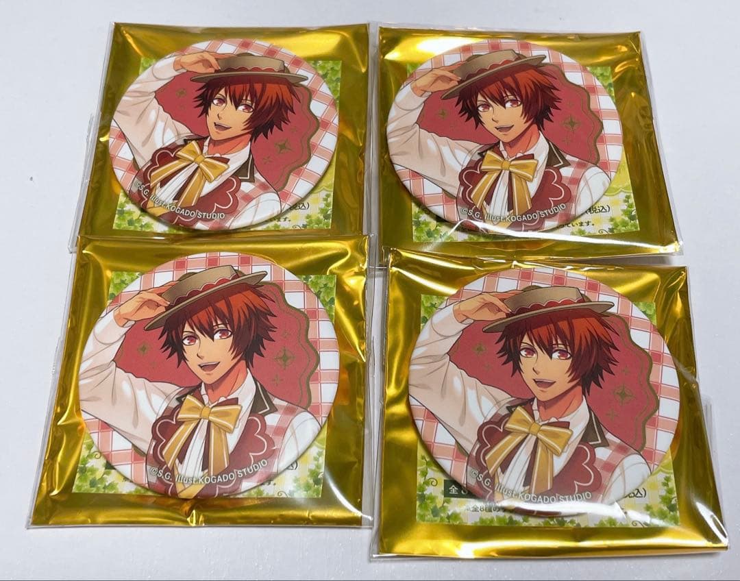 公式スイーツパラダイス うたプリ スイパラ 音也 缶バッジ N