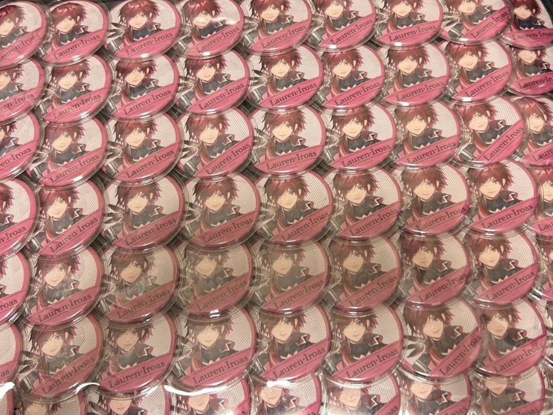 にじさんじ ローレン・イロアス 缶バッジ 痛バッグとおまけの